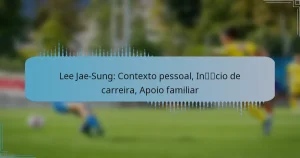 Lee Jae-Sung: Contexto pessoal, Início de carreira, Apoio familiar